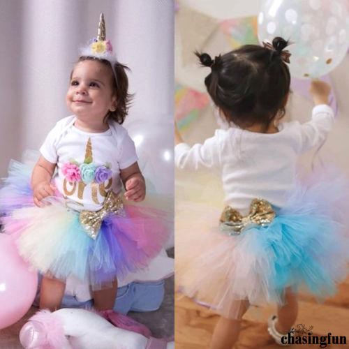 unicorn outfit baby girl