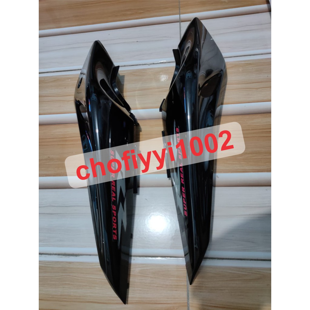 Body Belakang Ninja RR New Hitam Lis rr Original Kawasaki