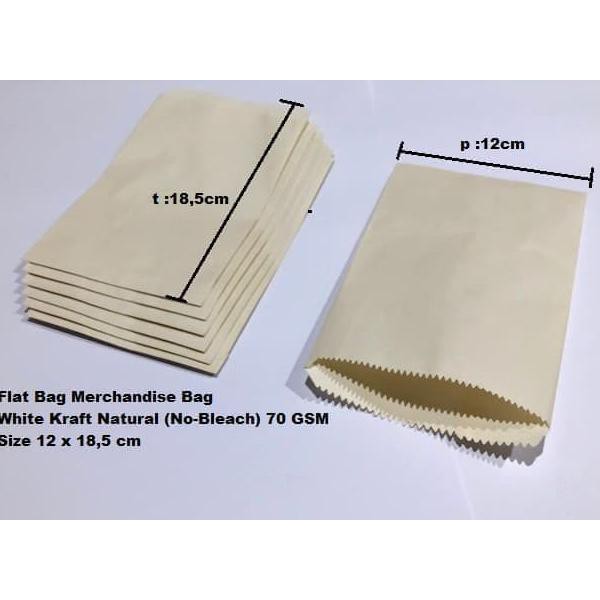 

Februari Maniss Paperbag Flat Kantong Kertas Natural (Xs) Souvenir Kode 597