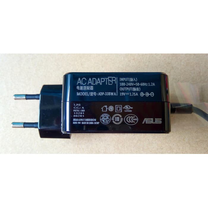 ADAPTOR CHARGER ASUS X201 X201E X202E S200 X200E X200MA 19V-1.75A