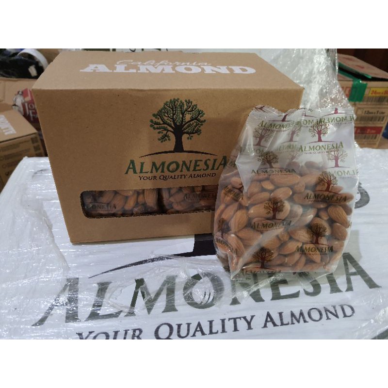 

Natural Raw Almond Almonesia 250 gr