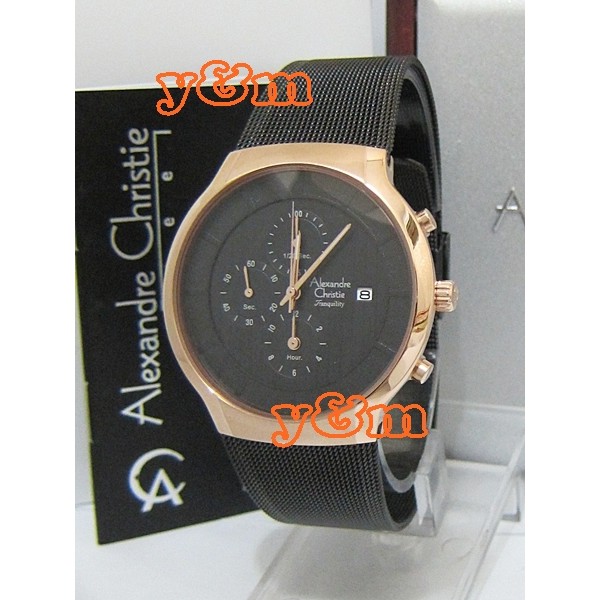 Jam Tangan Pria Alexandre Christie AC 6245 MC BLRG Original Stainless