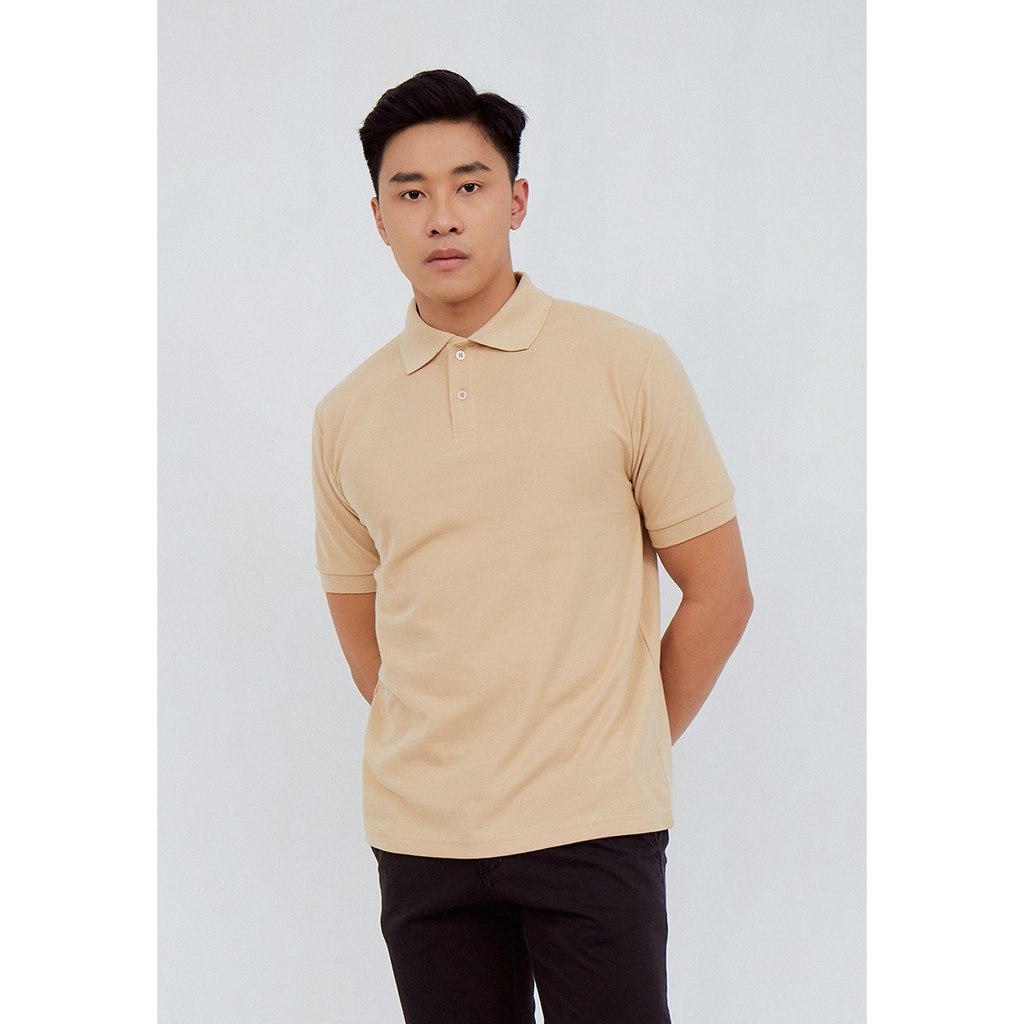 AKITA POLO SHIRT - Kaos Polo Pria in Beige (Krem)