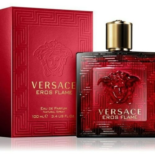 VER*SACE EROS FLAME PARFUM PRIA 100 ML + BOX PARFUM - PARFUM PRIA TAHAN LAMA