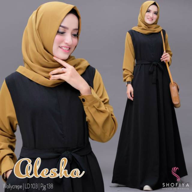Alesha dress include hijab