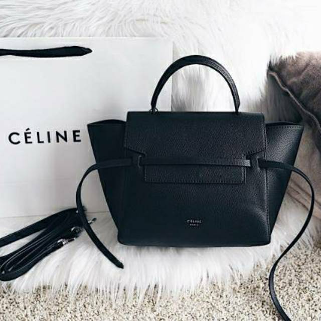 Preloved Celine Belt Bag - Black