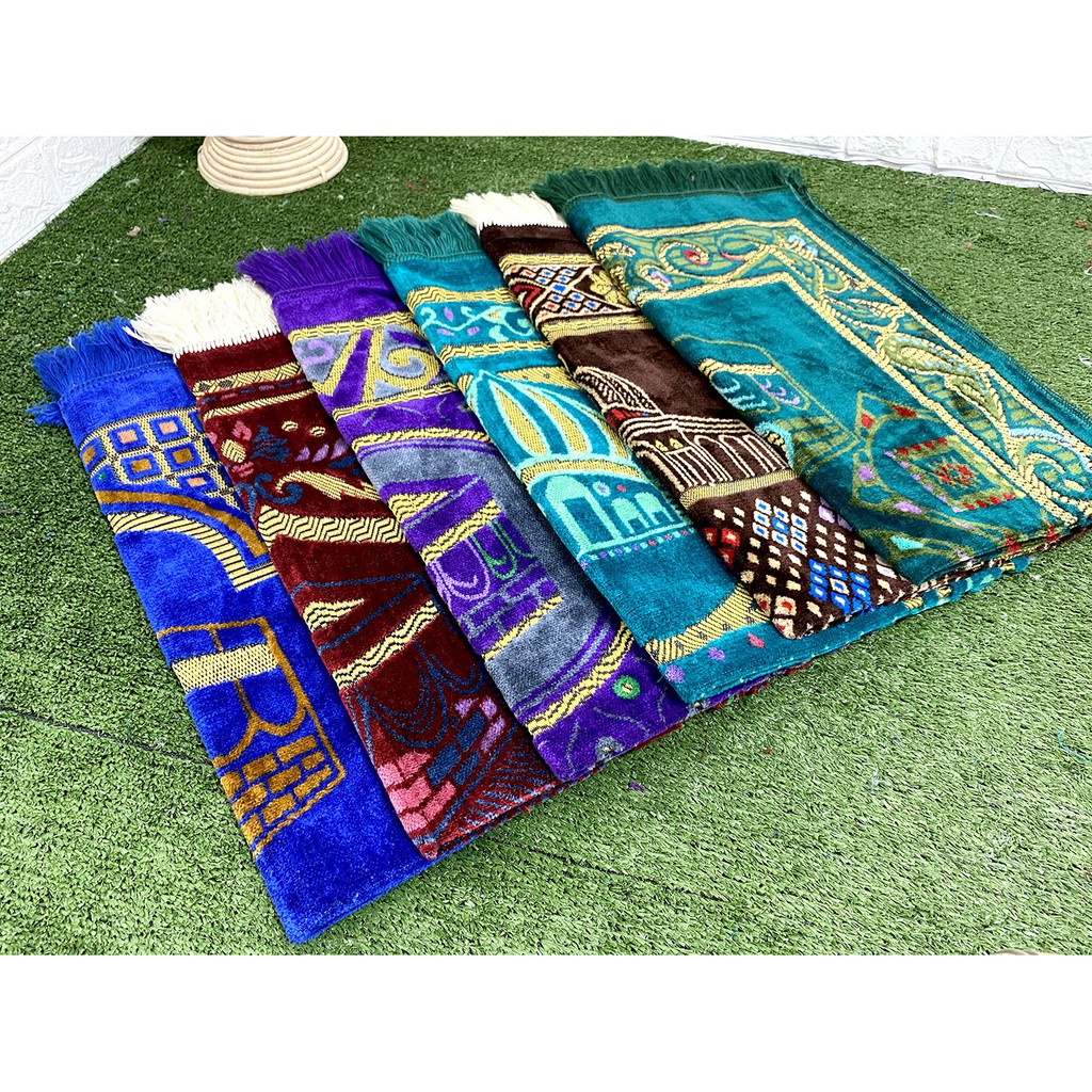 Sajadah Turkey Turki Supur Spigel Ukuran Dewasa / Grosir Sejadah Murah By Almeera.Moslem