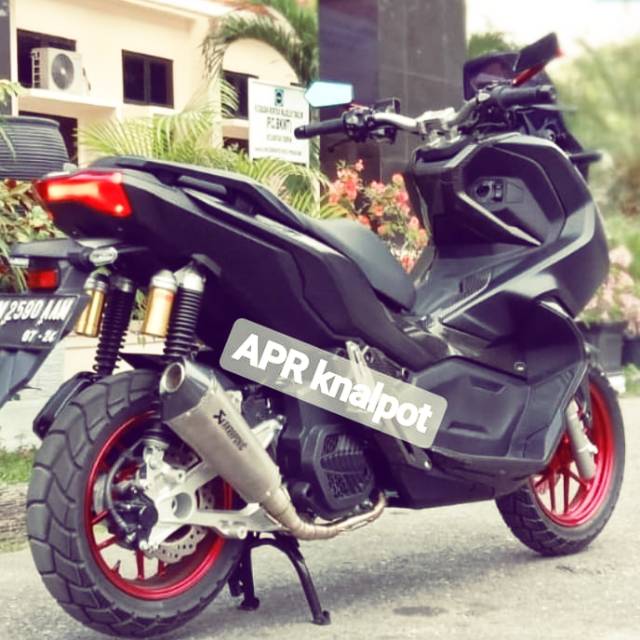 Knalpot Akrapovic for Honda Adv150 Nmax Xmax Aerox Pcx All matic fulset Pnp