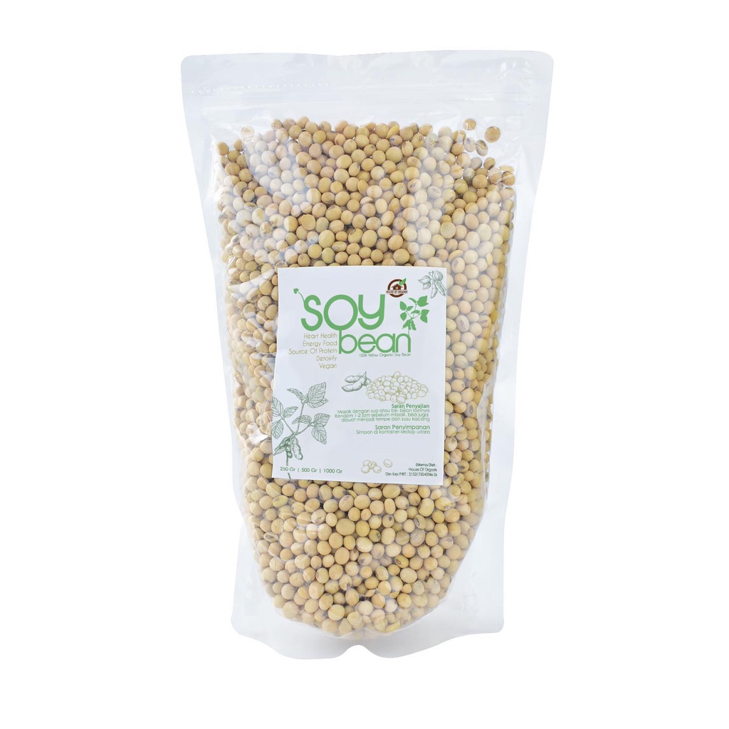 Organic Soy Beans (Kacang Kedelai) 1kg