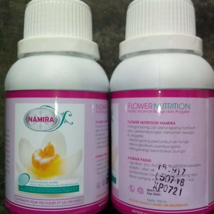 PUPUK Organik + ZPT KHUSUS ANGGREK, NAMIRA 100 ML, Original