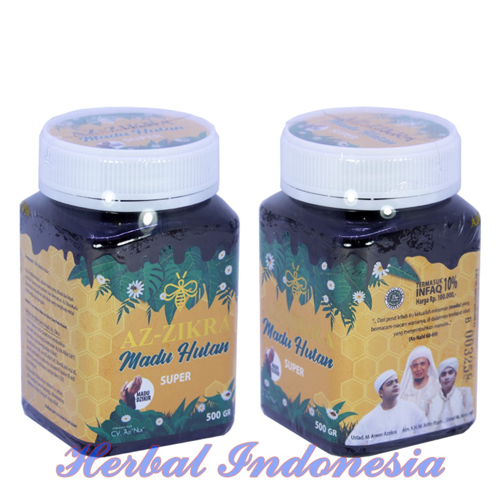 

Madu Az-Zikra Hutan Super | Zikra Super Hutan 500 gr Kemasan Baru
