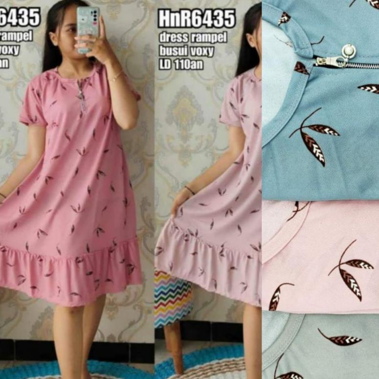 EUR.27Jn22ĸ - DRESS VOXY REMPEL | DRESS BUSUI (BANYAK MOTIF)