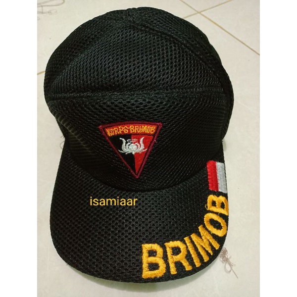 TOPI PET JARING BRIMOB