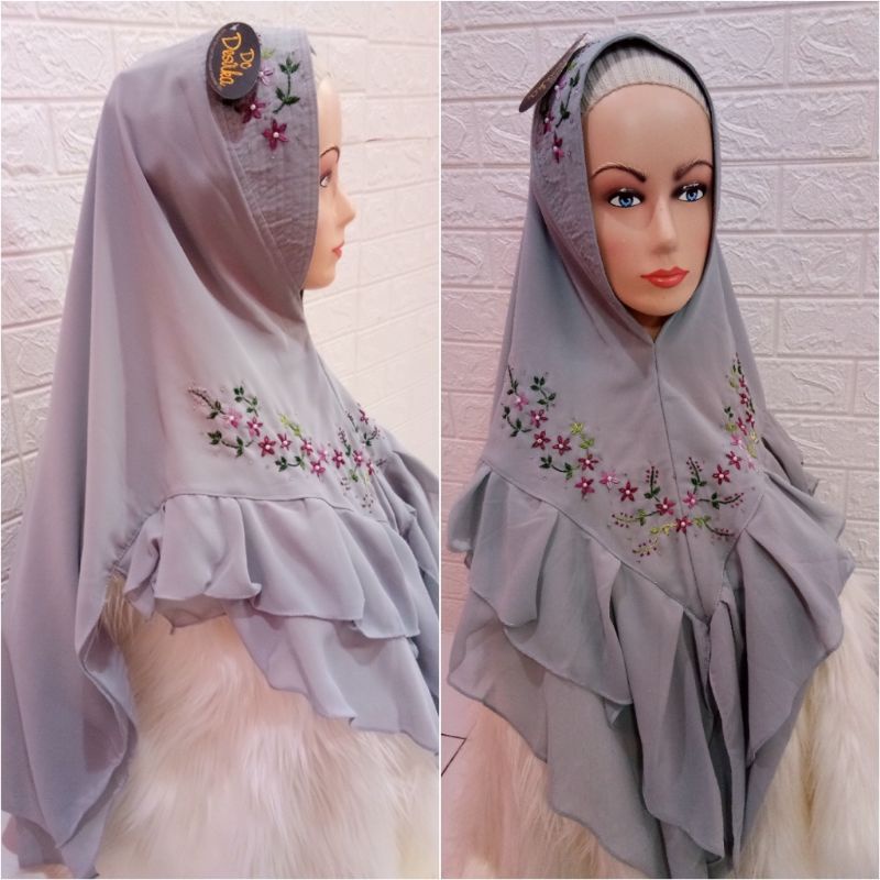 (Ers)Hijab syari bahan ceruti by Desvika