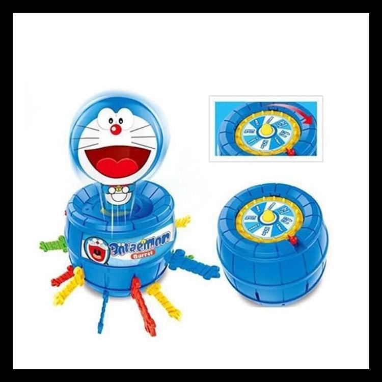 Pirate Barrel Doraemon - Kado Mainan Anak Murah Game Seru Bermutu