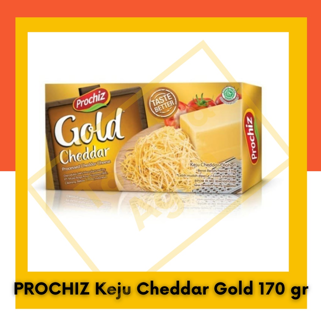 

PROCHIZ Keju Cheddar Gold 170 gram Procis