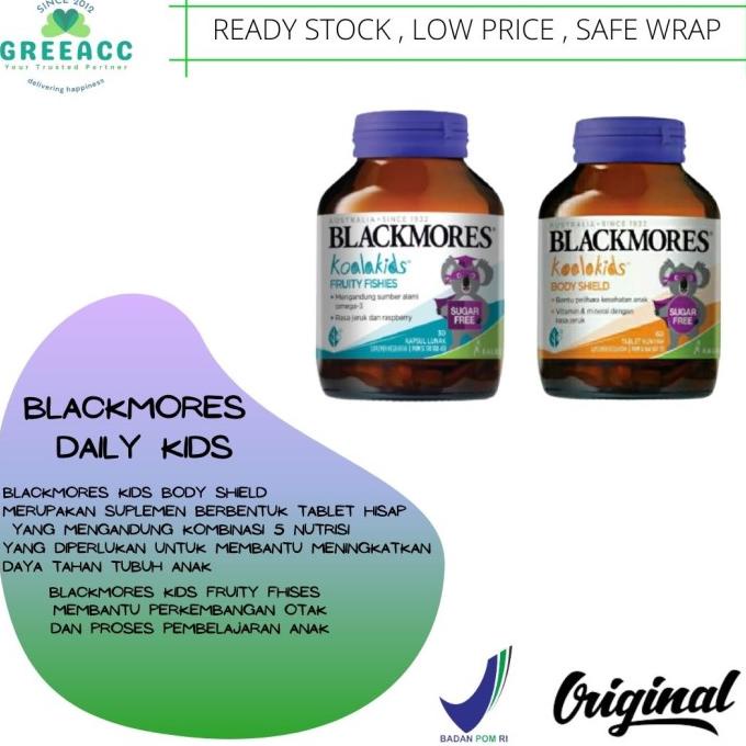Paket Vitamin Anak ( Blackmores ) Immune & Nutrisi Otak Lc