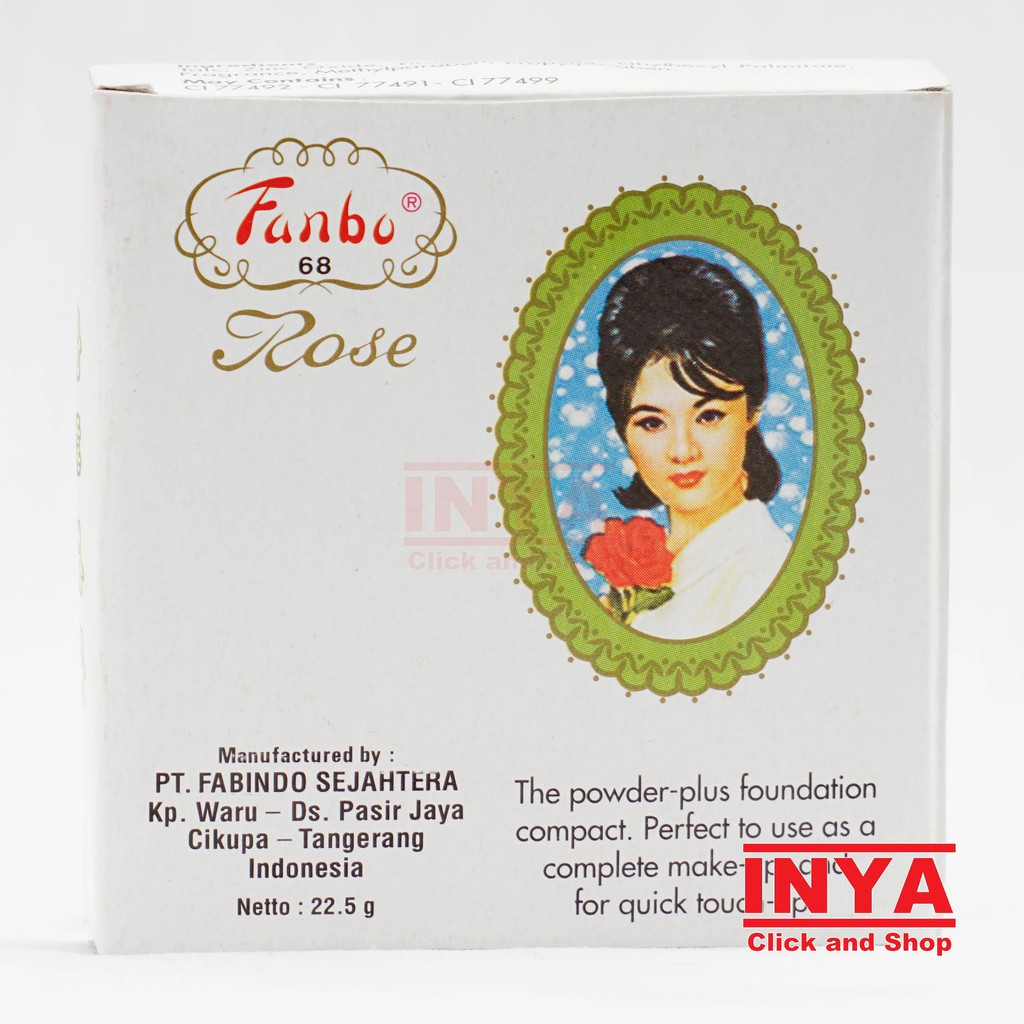 BEDAK FANBO 68 ROSE 4 OCHRE 22.5gr - COMPACT POWDER