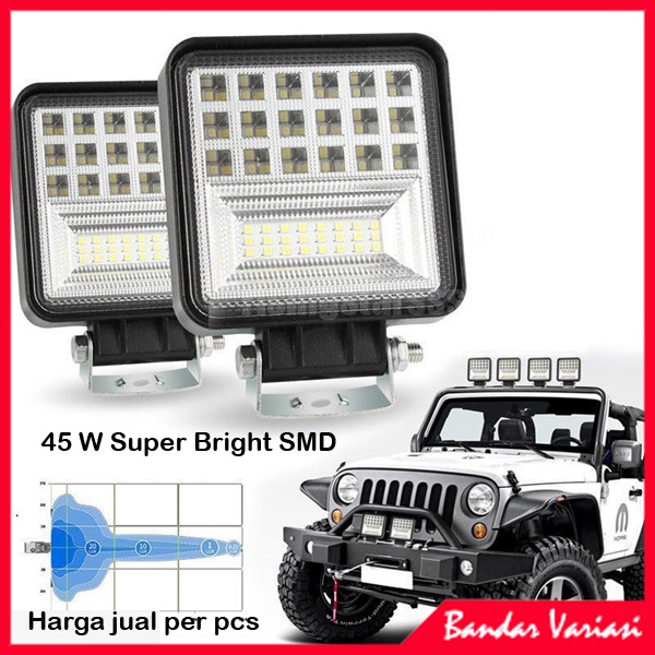 Lampu Kabut Led Foglamp Tembak Sorot Fog Lamp 4x4 Universal
