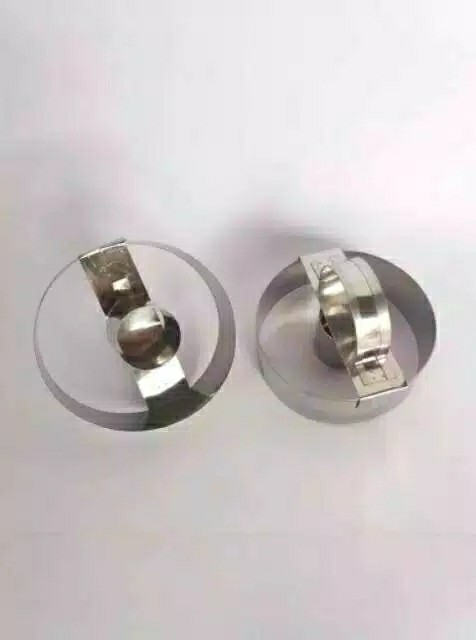 Cetakan Donat Bentuk Bulat Aluminium Stainless