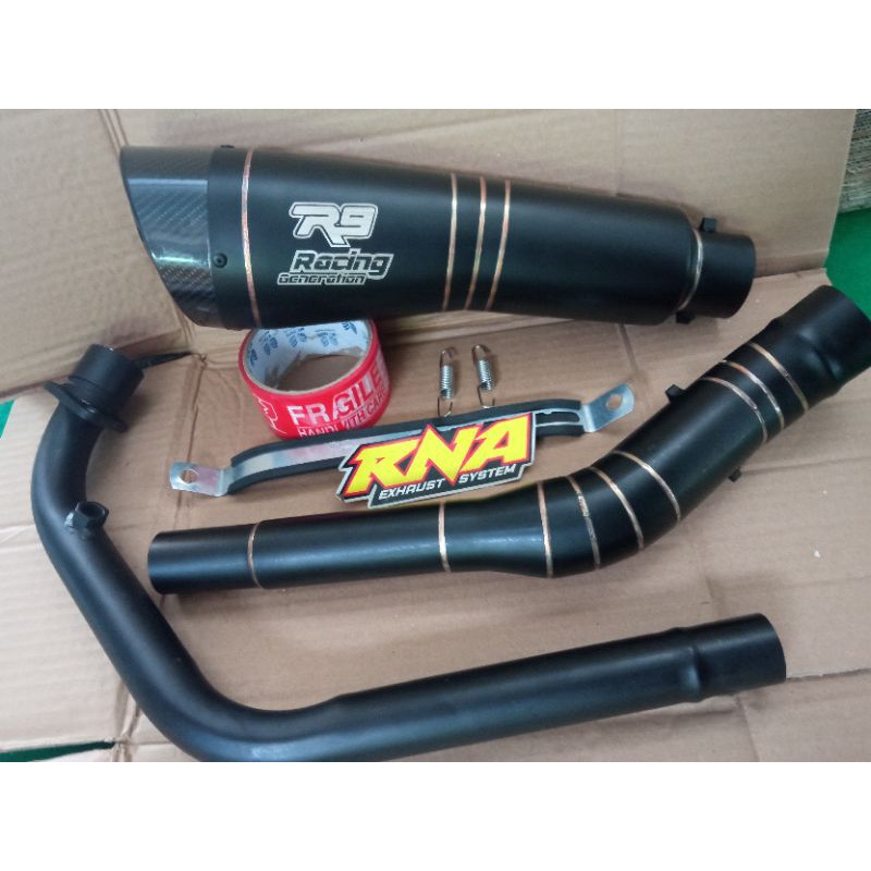 Knalpot r9 h2 vixion, Bryson, cbr150r, gsx,fu