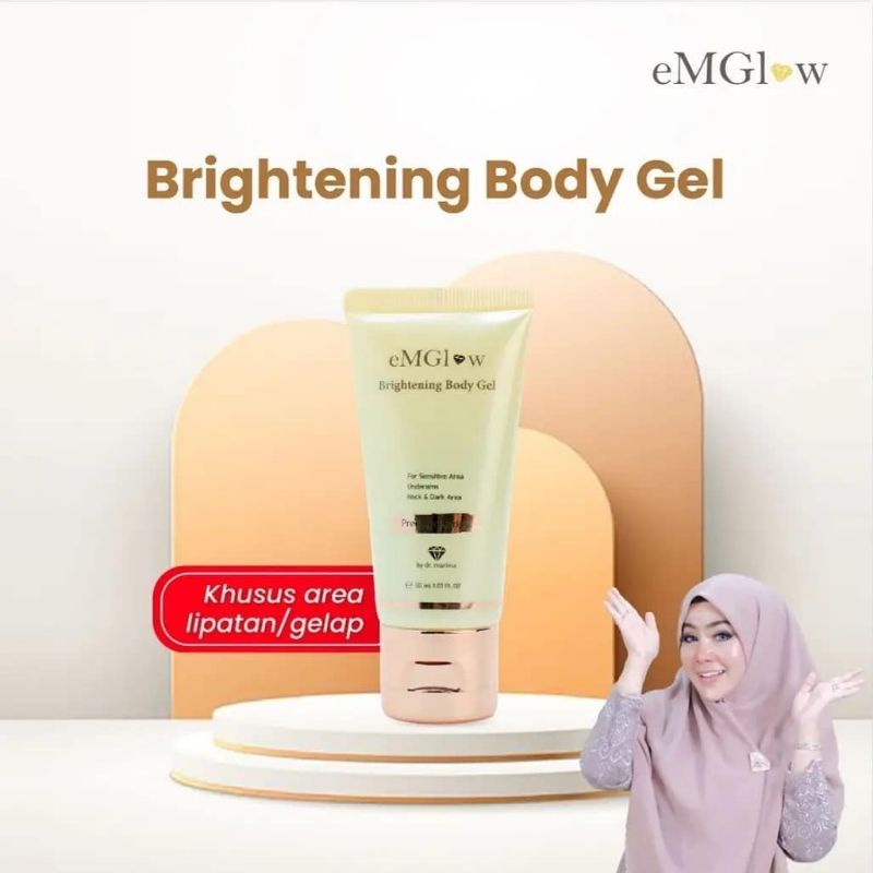 eMGlow Brightening Body Gel dr Marlina