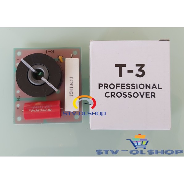 Crossover Tweeter T-3 / Crossover Pasif Professional 1 Way