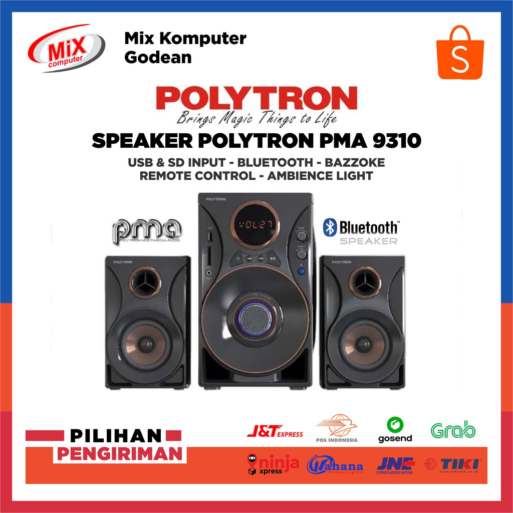Speaker Aktif Polytron PMA 9310 Bluetooth BASS