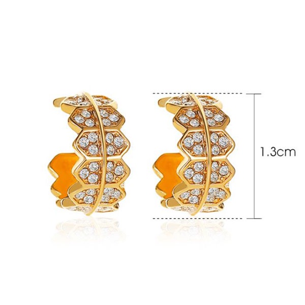 anting fashion flash diamond geometric earrings jan296(1h4)