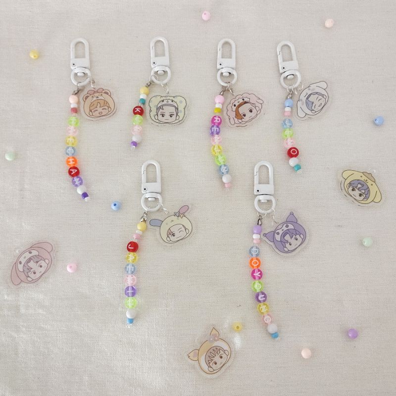 Keychain Sanrio x NCT fanmade by minbee.its [ready stock]