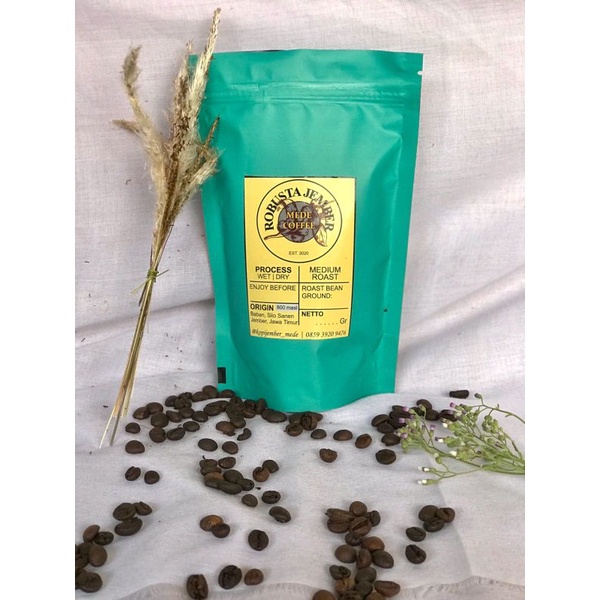 

Mede Kopi Fine Robusta Jember 200-1.000 gram