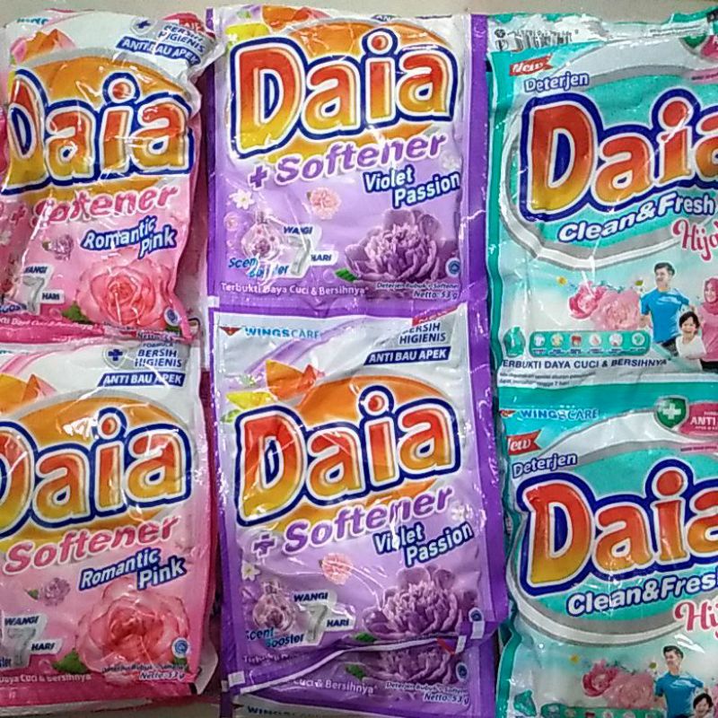 Daia Detergent 53gr Renceng ( 6bks)