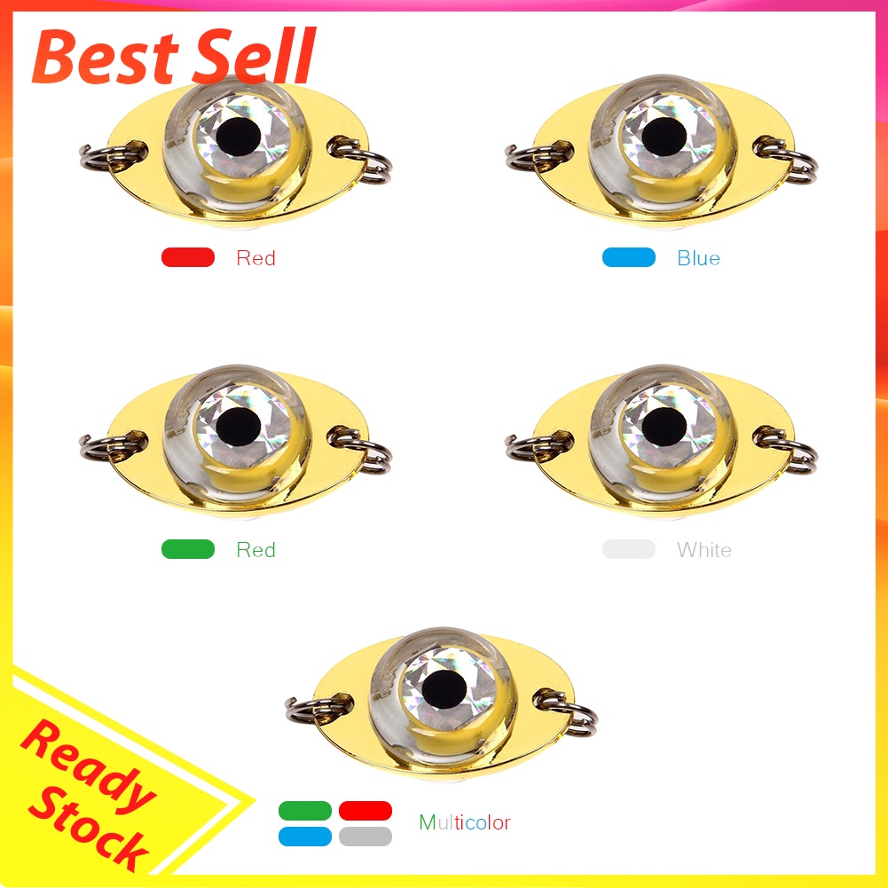 Fishing Lure Trap Light LED Underwater Eye Shape Fishing Squid Bait Lamp