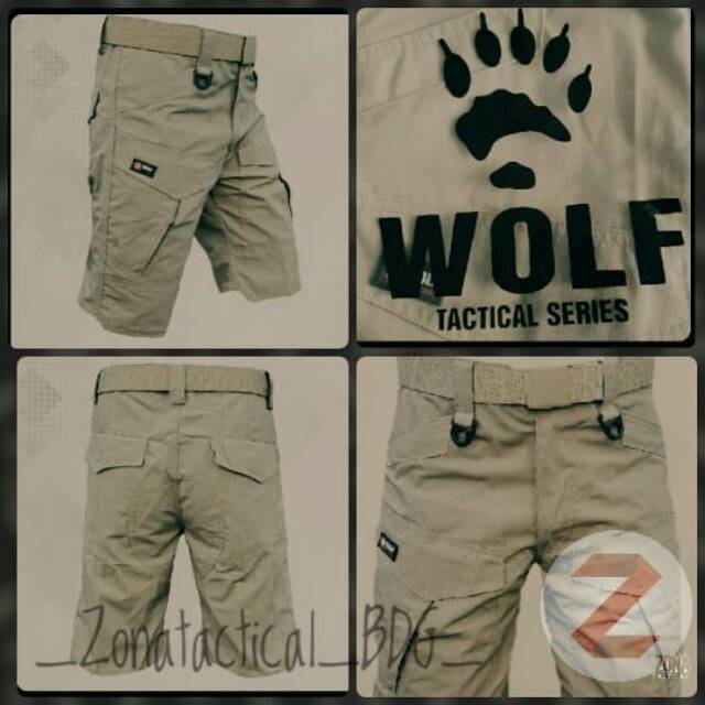 Celana pendek Tactical celana pendek camo celana loreng celana gunung WTAC BLACKHAWK 511 wolf