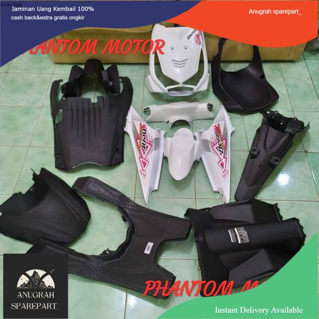fullset paketan BODY HALUS KASAR BEAT KARBU LAMA PUTIH ORIGINAL