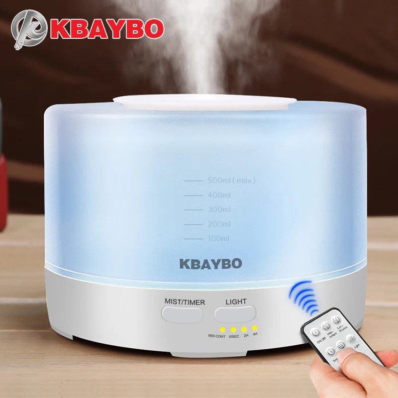 NA - Humidifier Aroma Diffuser Led Remote - Aromatherapy Pengharum Ruangan