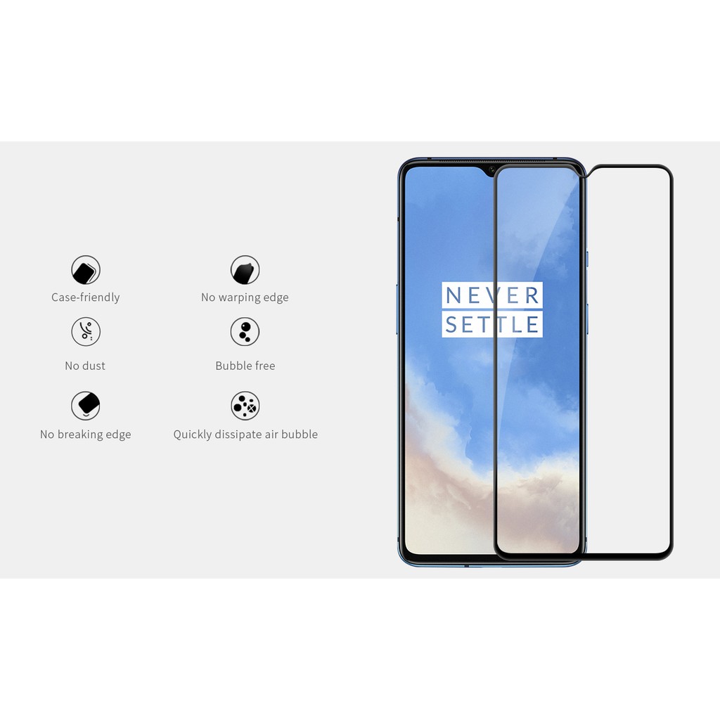 Tempered Glass ONEPLUS 7T Full Cover NILLKIN XD CP+ Max