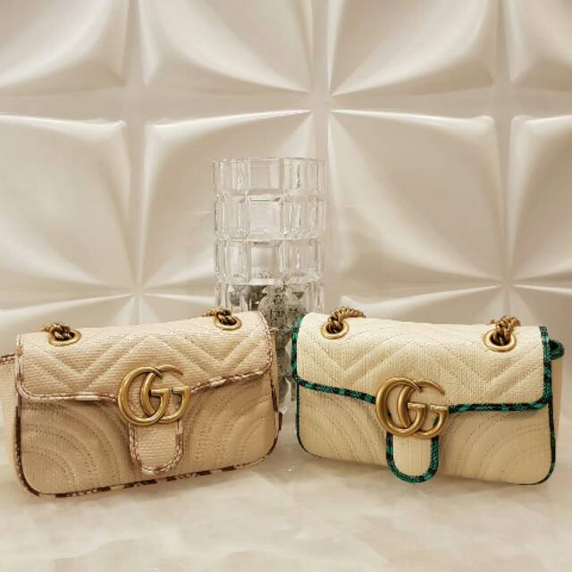 Gucci Mirror/ GG marmont super mini bag