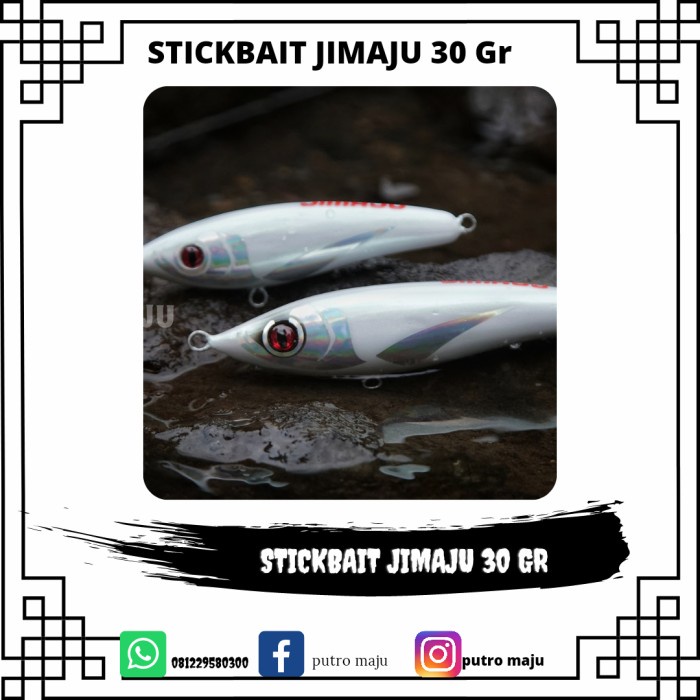 Umpan laut Lure Stickbait Sinking terkiller 30gr