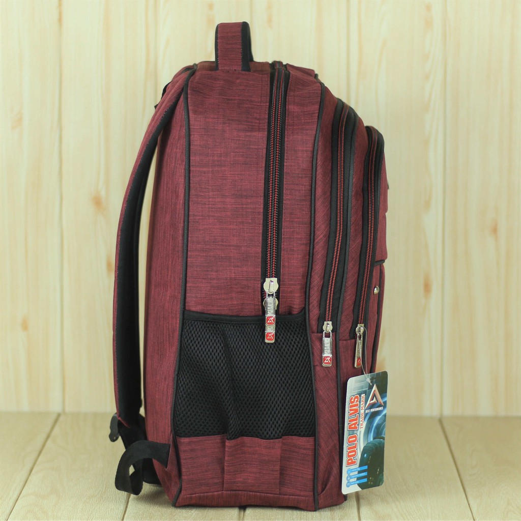 RANSEL GENDONG PRIA TAS SEKOLAH COWOK SD SMP SMA KULIAH KERJA POLO ALVIS LAPTOP KEREN STYLISH MURAH