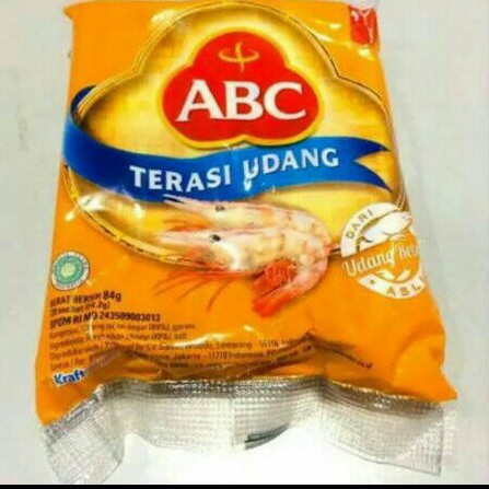 

TERASI ABC UDANG REBON ASLI 4,2gr ISI 20 SACHET