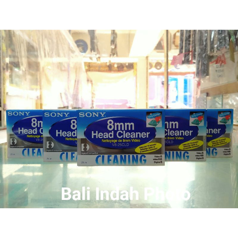 Jual SONY HEAD CLEANER 8mm video Hi8 Shopee Indonesia