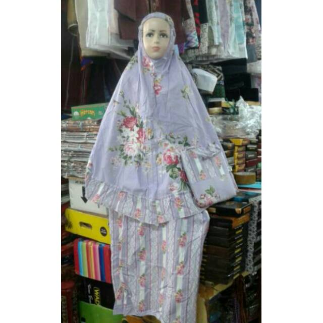 Mukena anak katun jepang