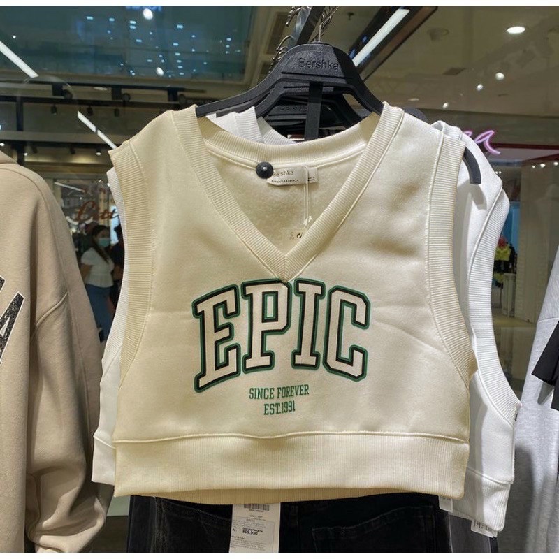 ROMPI EPIC VEST CROP WANITA - ATASAN VEST CROP TEBAL PREMIUM