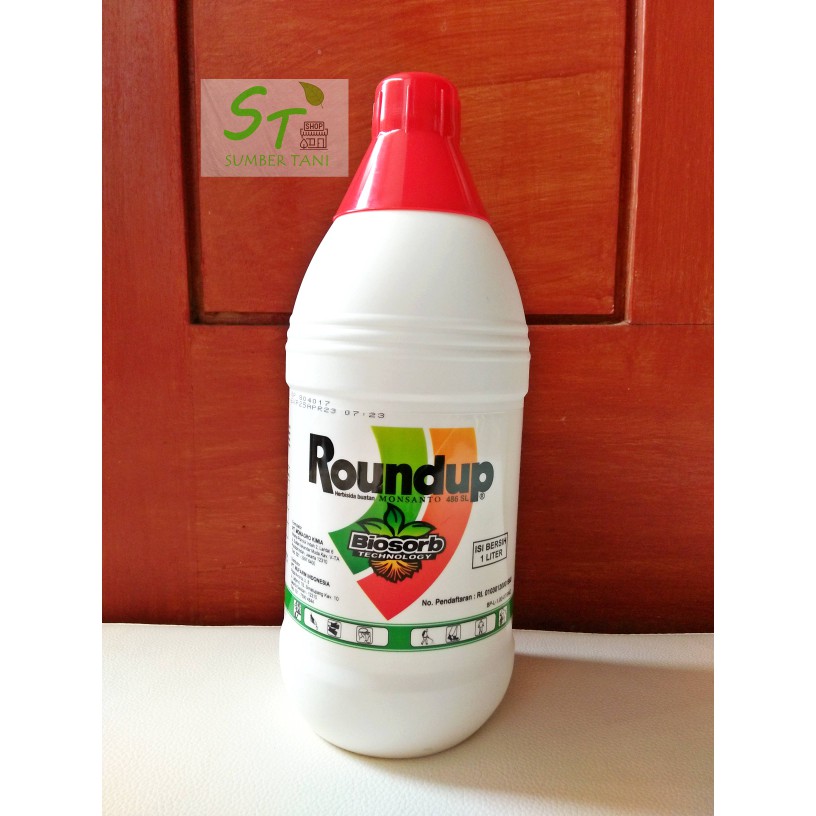 Roundup 1 Liter - Pupuk Cair - Pembasmi Rumput Liar - Gulma - ppk070