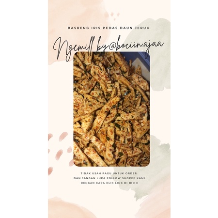 

Basreng aroma daun jeruk