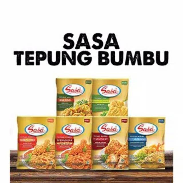 

SASA Tepung Bumbu All Variants 70gr | 210gr