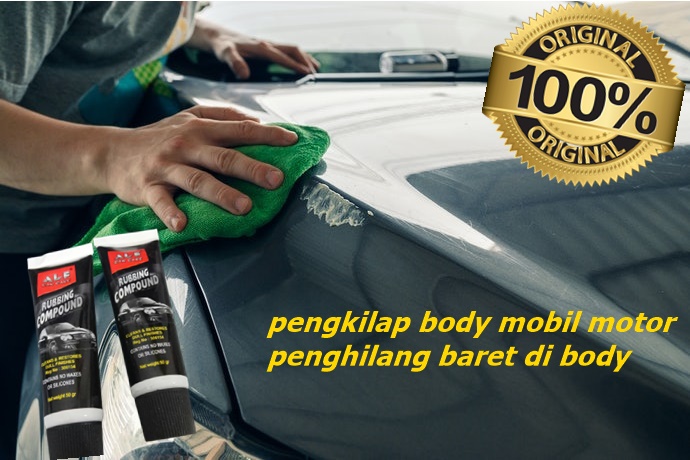 compon motor penghilang baret body motor beat rubbing compound alf 50gr pengkilap pelindung cat