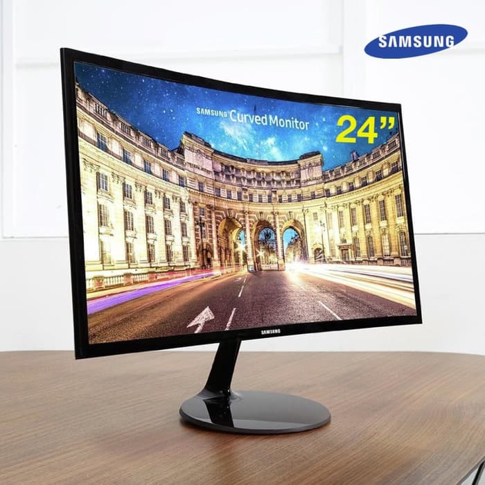 LED MONITOR SAMSUNG Curved 23.5 Inch Full HD C24F390FHE