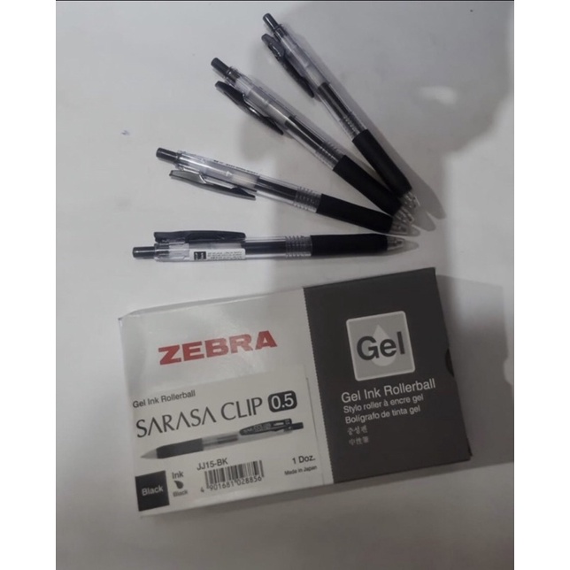 

PULPEN BALLPOINT SARASA CLIP 05MM HITAM harga/pcs